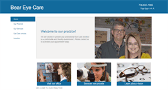 Desktop Screenshot of beareyecare.com